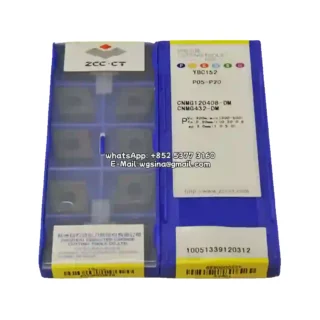 Original Zcc CNMG120408-DM YBC152 Carbide Insert - Diamond 80° (10 PCS)