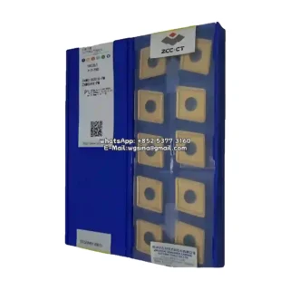 Original Zcc CNMG190616-PM YBC251 Carbide Insert - Diamond 80° (10 PCS)