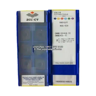 Original Zcc CNMG120408-TC YBD152 Carbide Insert - Diamond 80° | Cast Iron (10 PCS) YBD152C