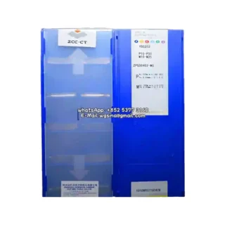 Original Zcc ZPGD0402-MG YBG202 Carbide Insert | Steel (10 PCS)