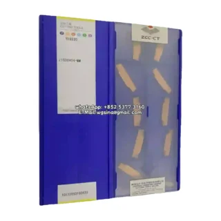 Original Zcc ZTGD0404-MM YB9320 Carbide Insert (10 PCS)