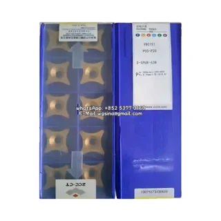 Original Zcc S-SPUB-63E YBC151 Carbide Insert - Square (10 PCS)
