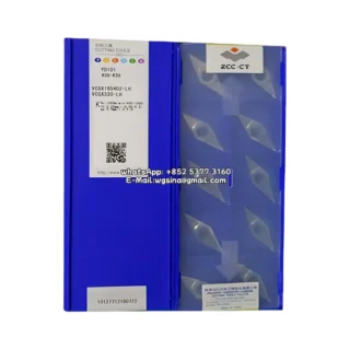 Original Zcc VCGX160402-LH YD101 Carbide Insert - Diamond 35° (10 PCS)