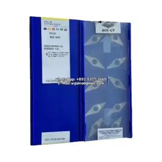 Original Zcc VCGX160404-LH YD101 Carbide Insert - Diamond 35° (10 PCS)