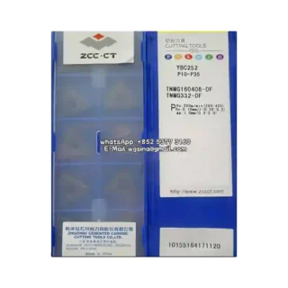 Original Zcc TNMG160408-DF YBC252 Carbide Insert - Triangle (10 PCS)
