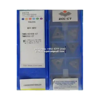 Original Zcc TNMG160408-EF YBG205 Carbide Insert - Triangle | Steel (10 PCS)