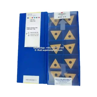Original Zcc TNMG220404-PM YBC251 Carbide Insert - Triangle (10 PCS)