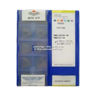 Original Zcc TNMG160408-DR YBC252 Carbide Insert - Triangle (10 PCS)