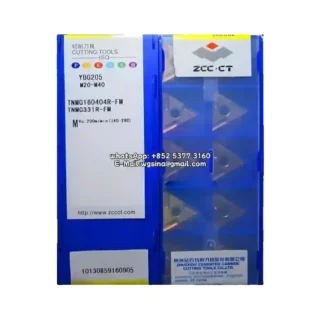Original Zcc TNMG160404R-FM YBG205 Carbide Insert - Triangle | Steel (10 PCS)