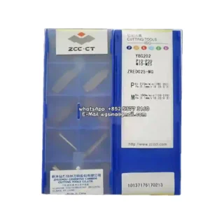 Original Zcc ZRED025-MG YBG202 Carbide Insert | Steel (10 PCS)