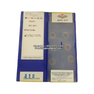 Original Zcc RPEW1003MO YBG205 Carbide Insert - Round | Steel (10 PCS)