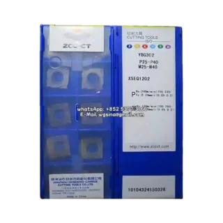 Original Zcc XSEQ1202 YBG302 Carbide Insert (10 PCS)