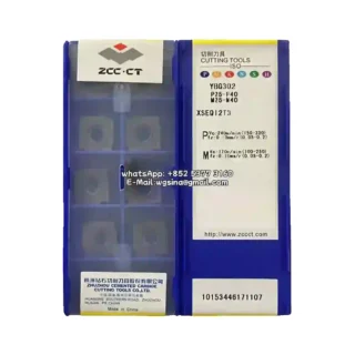 Original Zcc XSEQ12T3 YBG302 Carbide Insert (10 PCS)