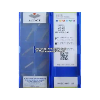 Original Zcc ZPES02502-MG YBG302 Carbide Insert (10 PCS)