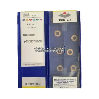 Original Zcc RCMX0803MO YBC251 Carbide Insert - Round (10 PCS)