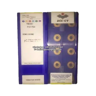 Original Zcc RCMX1003MO YBC251 Carbide Insert - Round (10 PCS)