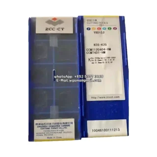 Original Zcc CCMT120404-HM YBC152 Carbide Insert - Diamond 80° (10 PCS)