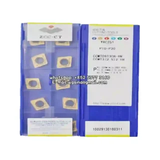 Original Zcc CCMT09T308-HR YBC251 Carbide Insert - Diamond 80° (10 PCS)
