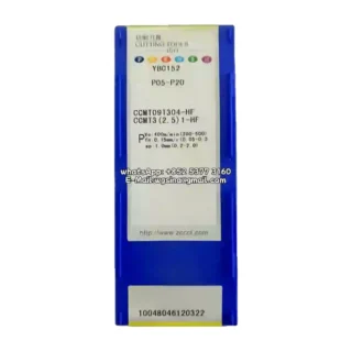 Original Zcc CCMT09T304-HF YBC152 Carbide Insert - Diamond 80° (10 PCS)