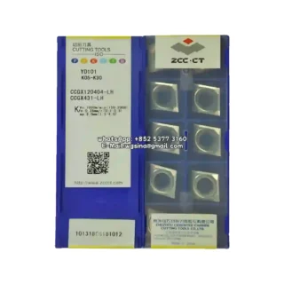 Original Zcc CCMT060202-HF YBC252 Carbide Insert - Diamond 80° (10 PCS)
