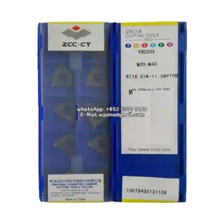 Original Zcc RT16.01N-11.5NPTPB YBG205 Carbide Insert - Round | Steel (10 PCS)