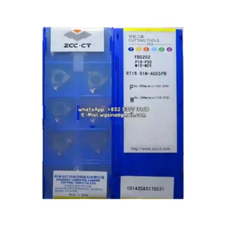 Original Zcc RT16.01N-AG55PB YBG202 Carbide Insert - Round | Steel (10 PCS)