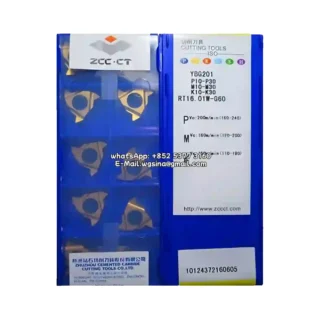 Original Zcc RT16.01W-G60 YBG201 Carbide Insert - Round (10 PCS)