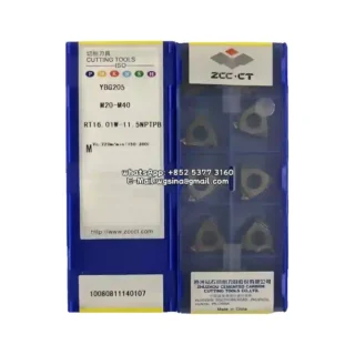 Original Zcc RT16.01W-11.5NPTPB YBG205 Carbide Insert - Round | Steel (10 PCS)