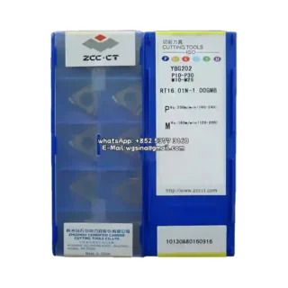 Original Zcc RT16.01N-1.00GMB YBG202 Carbide Insert - Round | Steel (10 PCS)