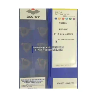 Original Zcc RT16.01N-AG60PB YBG205 Carbide Insert - Round | Steel (10 PCS)