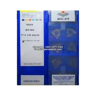 Original Zcc RT16.01W-AG55PB YBG205 Carbide Insert - Round | Steel (10 PCS)