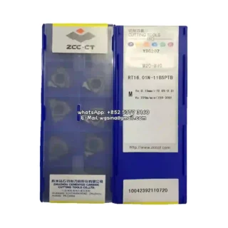 Original Zcc RT16.01W-11BSPTB YBG202 Carbide Insert - Round | Steel (10 PCS)