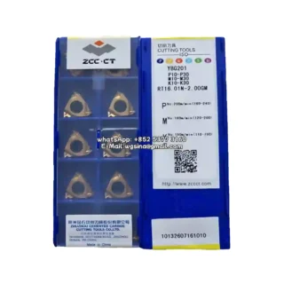 Original Zcc RT16.01N-2.00GM YBG201 Carbide Insert - Round (10 PCS)