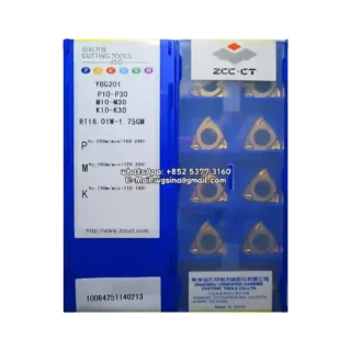 Original Zcc RT16.01W-1.75GM YBG201 Carbide Insert - Round (10 PCS)