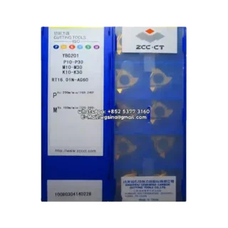 Original Zcc RT16.01N-AG60 YBG201 Carbide Insert - Round (10 PCS)