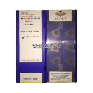 Original Zcc RT16.01N-1.00GMB YBG205 Carbide Insert - Round | Steel (10 PCS)