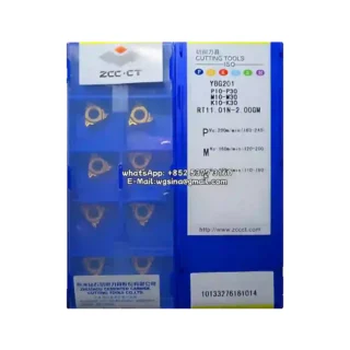 Original Zcc RT11.01N-2.00GM YBG201 Carbide Insert - Round (10 PCS)