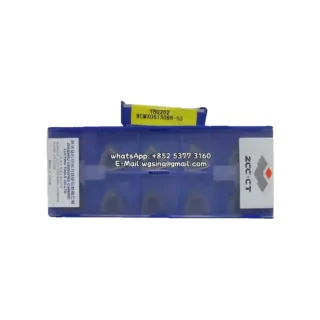 Original Zcc WCMX06T308R-53 YBG202 Carbide Insert - Trigon 80° | Steel (10 PCS)