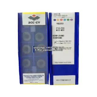 Original Zcc RDKW1204MO YBG202 Carbide Insert - Round | Steel (10 PCS)
