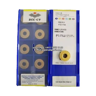 Original Zcc RNMG120400 YBC251 Carbide Insert - Round (10 PCS)