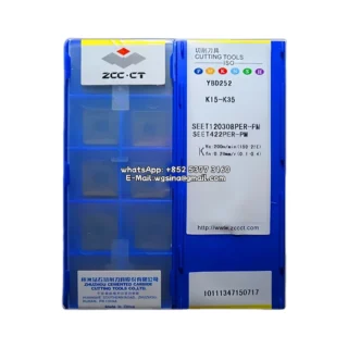 Original Zcc SEET120308PER-PM YBD252 Carbide Insert - Square (10 PCS)