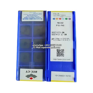 Original Zcc SEET12T3-DM YBC302 Carbide Insert - Square (10 PCS)