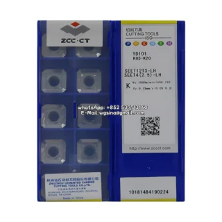 Original Zcc SEET12T3-LH YD101 Carbide Insert - Square (10 PCS)
