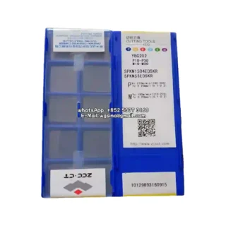 Original Zcc SPKN1504EDSKR YBG202 Carbide Insert - Square | Steel (10 PCS)