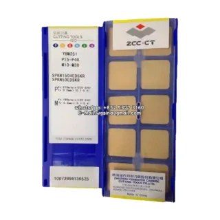 Original Zcc SPKN1504EDSKR YBM251 Carbide Insert - Square | Stainless Steel (10 PCS)