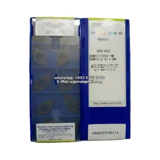 Original Zcc DCMT11T304-HM YBD152 Carbide Insert - Diamond 55° | Cast Iron (10 PCS)