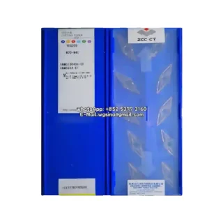 Original Zcc VNMG160408-EF YBG205 Carbide Insert - Diamond 35° | Steel (10 PCS)