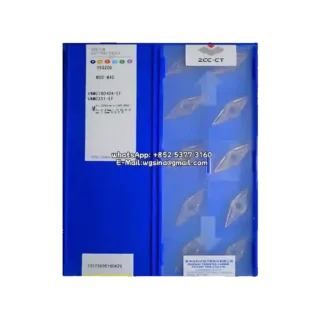 Original Zcc VNMG160404-EF YBG205 Carbide Insert - Diamond 35° | Steel (10 PCS)