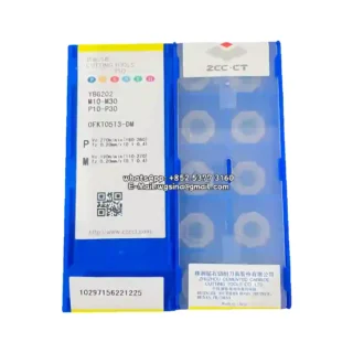Original Zcc OFKT05T3-DM YBG202 Carbide Insert - Octagonal | Steel (10 PCS)