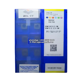 Original Zcc SDMT09T312-DM YBC302 Carbide Insert - Square (10 PCS)